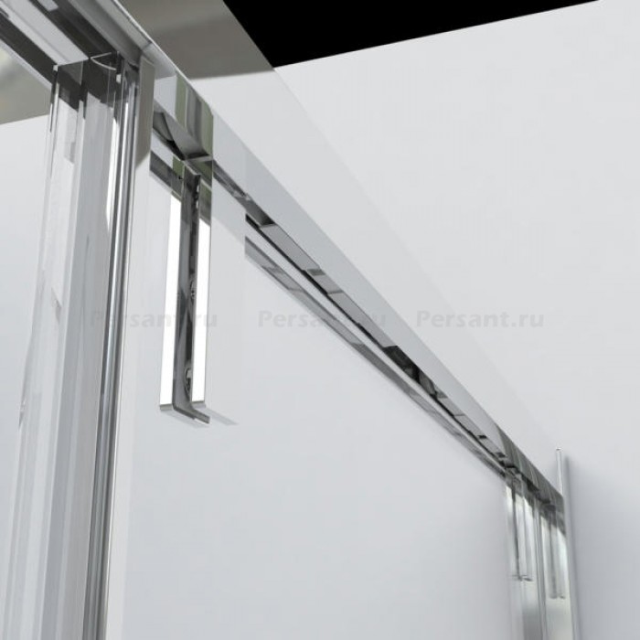 Душевой уголок Vincea Lugano 120х80 VSR-1L8012CL-1 профиль хром, стекло прозрачное