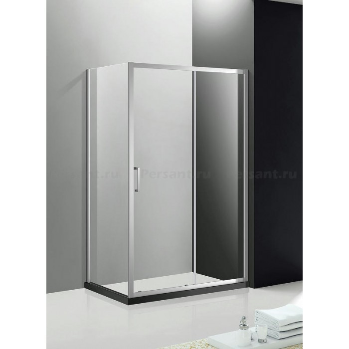 Душевой уголок Cezares Molveno 160x90 MOLVENO-AH-11-160/90-C-Cr-IV профиль Хром стекло прозрачное
