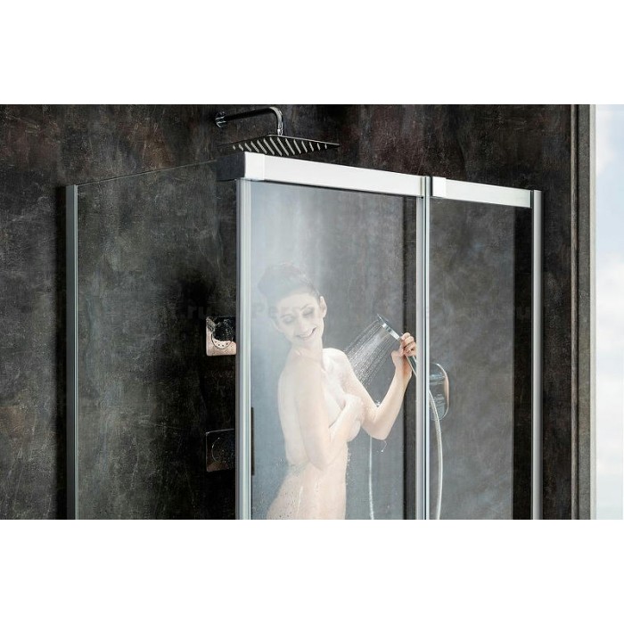 Душевой уголок Ravak Matrix MSDPS-120/90 120x90 R 0WPG7C00Z1 профиль Хром стекло Transparent