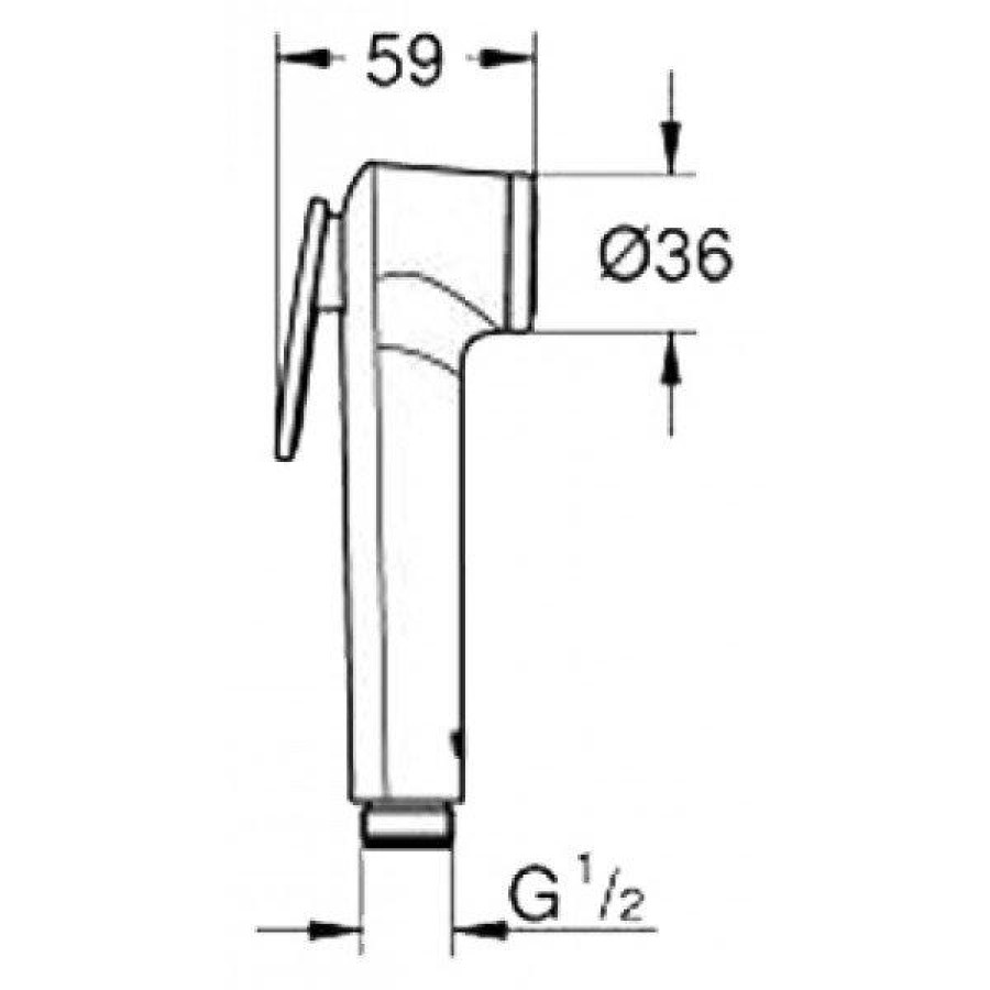 Гигиенический душ Grohe Tempesta-F 27512001