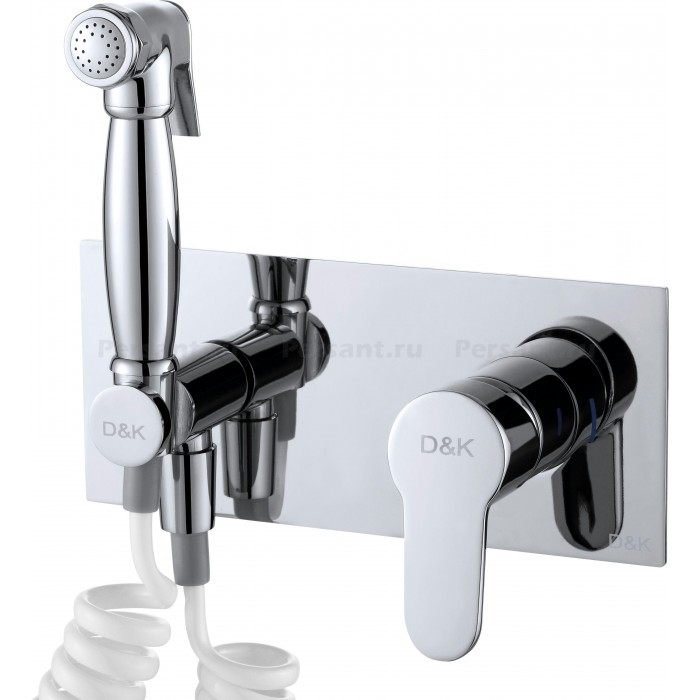 Гигиенический душ со смесителем D&K Rhein Marx DA1394501 хром