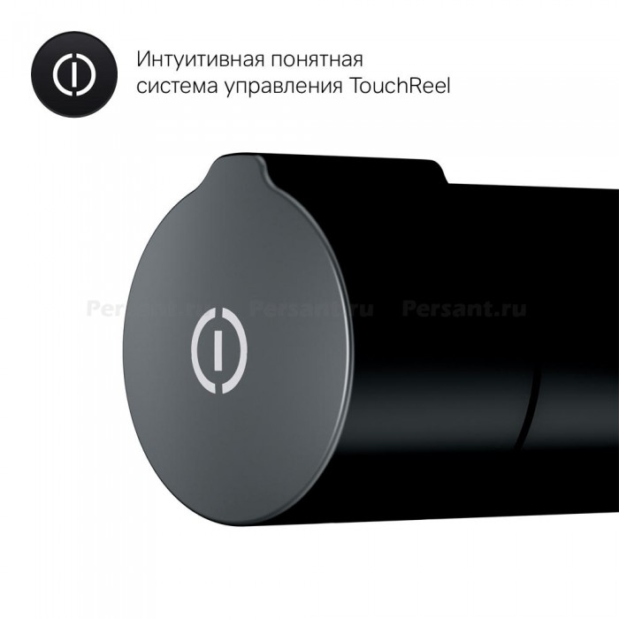 Гигиенический душ со смесителем AM.PM X-Joy F0H85A522 TouchReel черный матовый