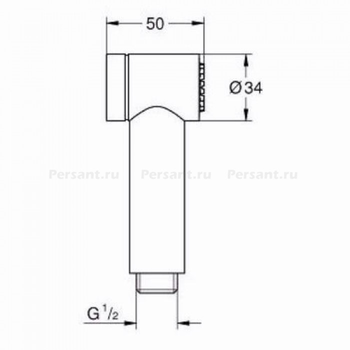 Гигиенический душ Grohe Sena Trigger Spray 35 26328000