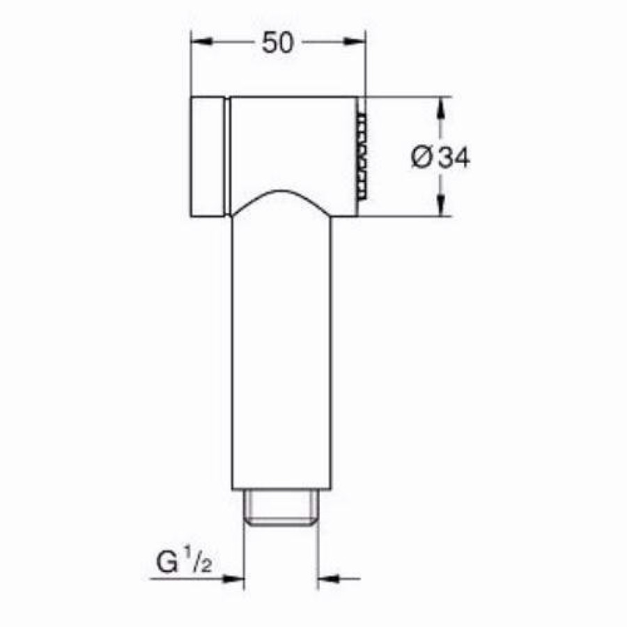 Гигиенический душ Grohe Sena Trigger Spray 35 26328000