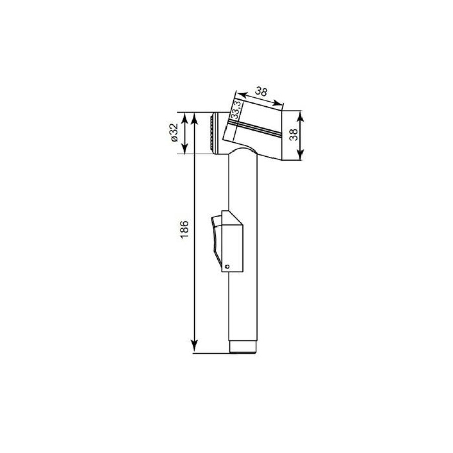 Гигиенический душ IDDIS 0101F15I20 с держателем и шлангом