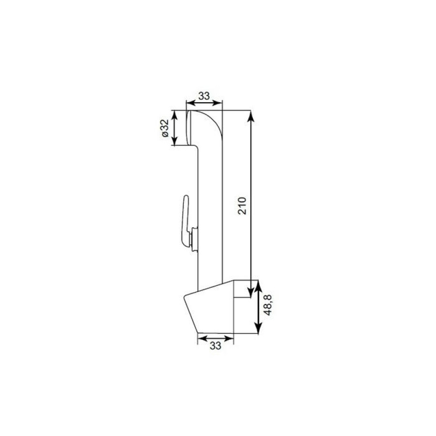 Гигиенический душ IDDIS 0201F15I20 с держателем и шлангом