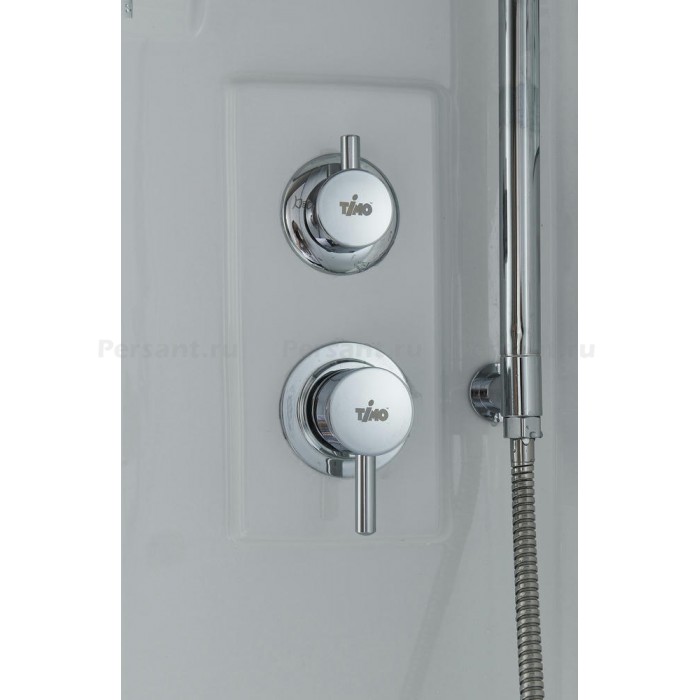 Душевая кабина Timo Standart 90x90 T-5509 стекло рифленое, профиль хром