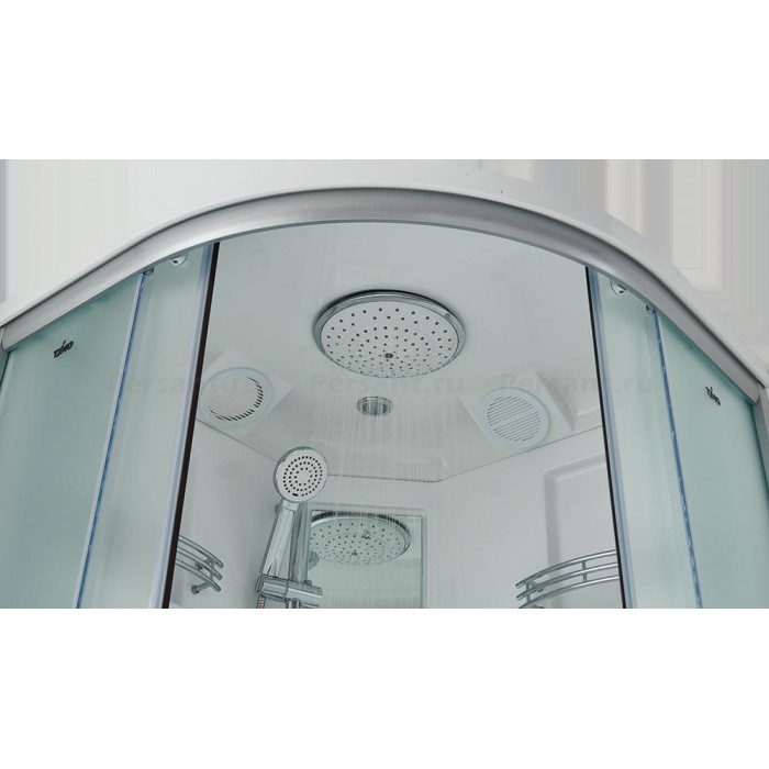 Душевая кабина Timo Standart 90x90 T-5509 стекло рифленое, профиль хром