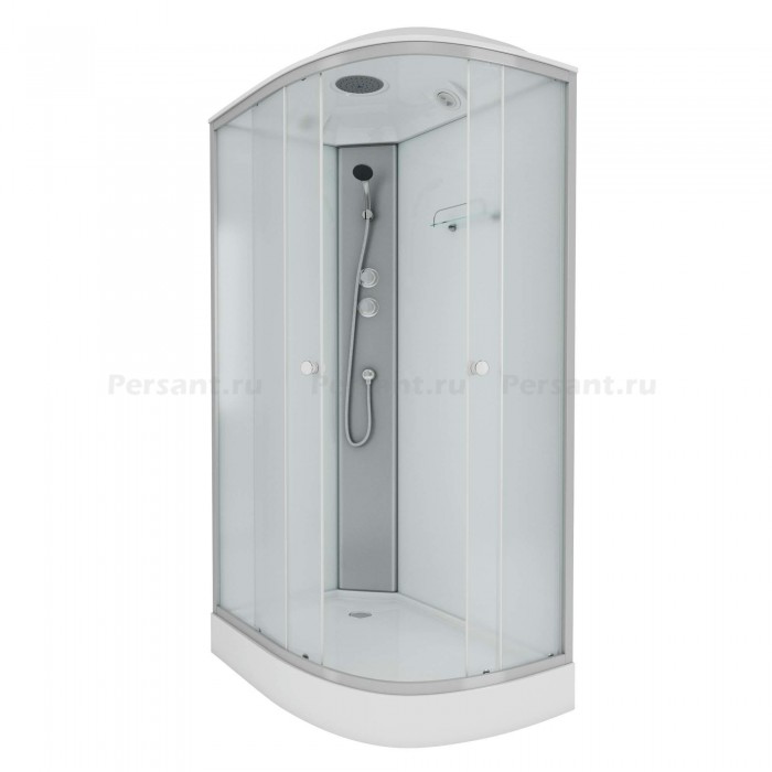 Душевая кабина Niagara Eco E120/80/13L/MT (120х80х215) поддон низкий, стекло матовое
