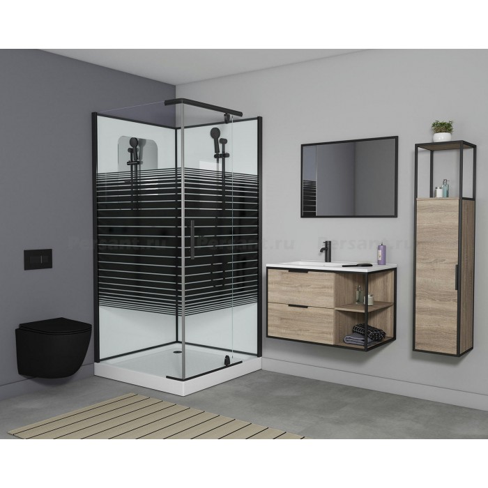 Душевая кабина Grossman Classic GR271QR (90х90х205) дверь распашная, правая