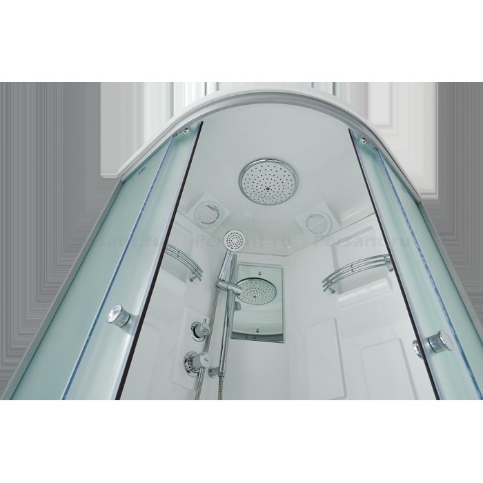 Душевая кабина Timo Standart 90x90 T-5509 стекло рифленое, профиль хром