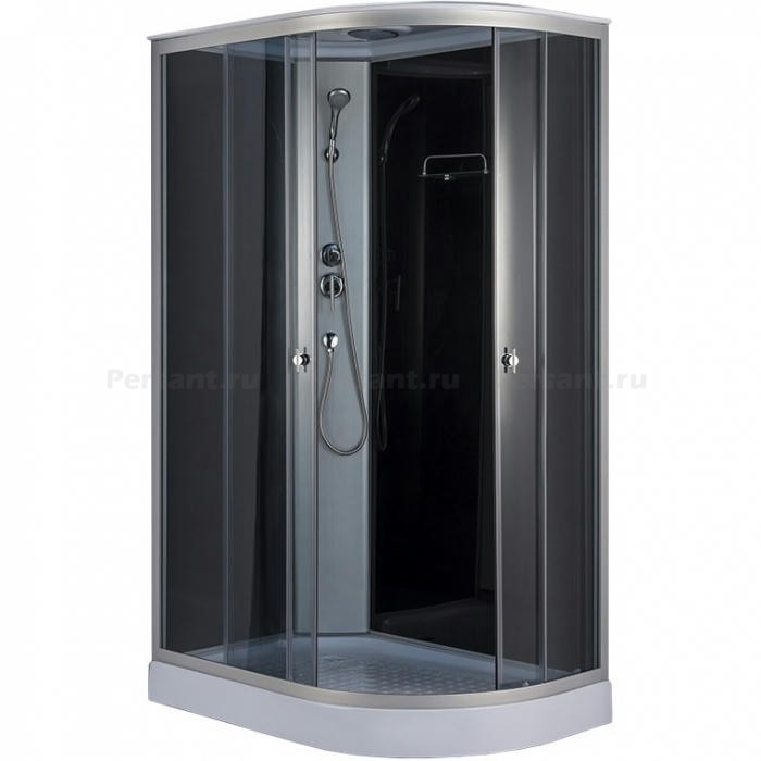 Душевая кабина Niagara Classic NG-3512-14L (120х80х215) низкий поддон, стекло тонированное