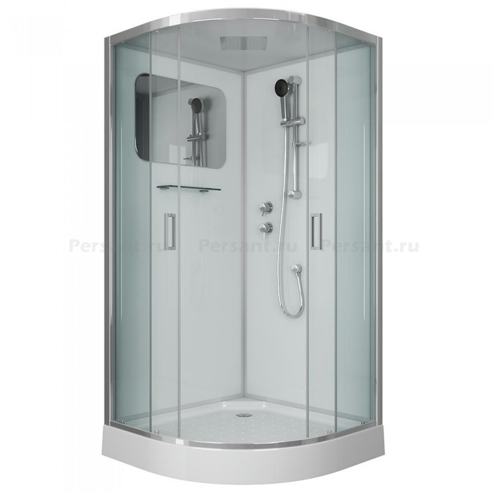 Душевая кабина Niagara Premium NG-6001-01 (90х90х210) низкий поддон, стекло прозрачное