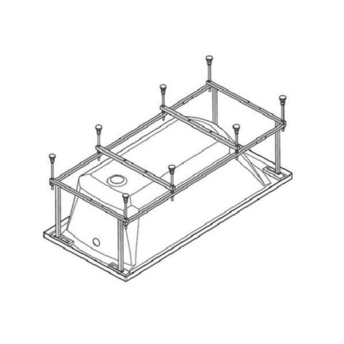 Каркас для ванны Santek Корсика 180x80 1WH112420