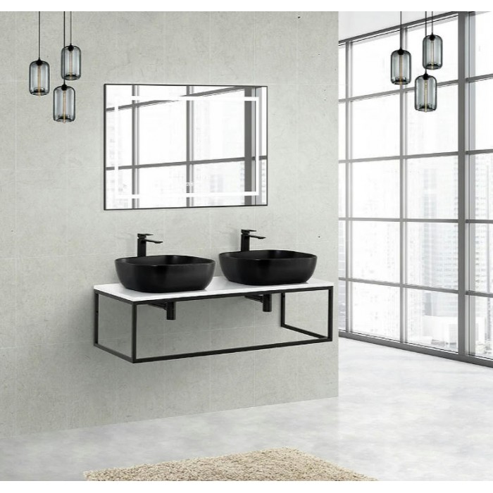Столешница под раковину BelBagno 120 EK-120-2-BL Bianco Lucido