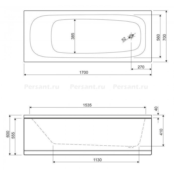 Передняя панель Cezares ECO 160 EMP-160-SCR