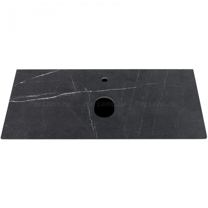 Столешница под раковину La Fenice Granite 100 FNC-03-VS03-100, черный мрамор