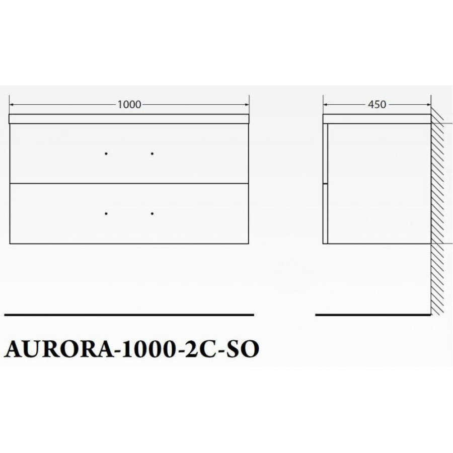 Мебельная ручка для базы BelBagno AURORA AURORA-MANIGLIA-1000-RG