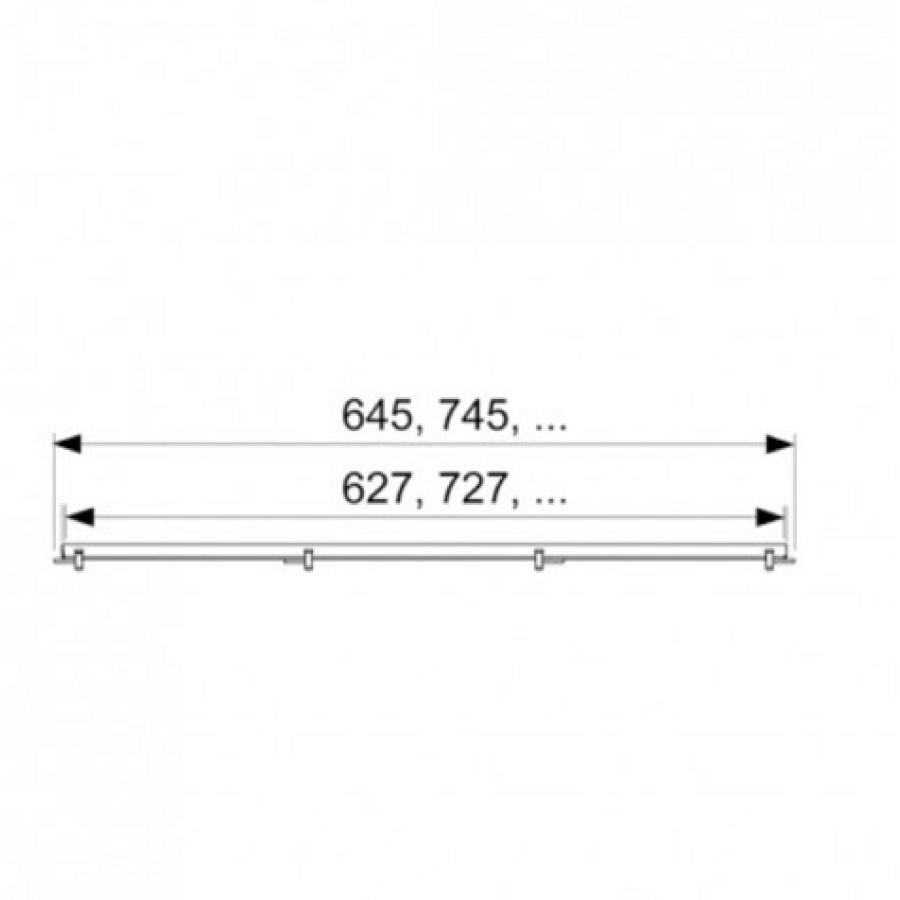 Решетка под плитку Tece TECEdrainline Plate 600970 90 нержавеющая сталь