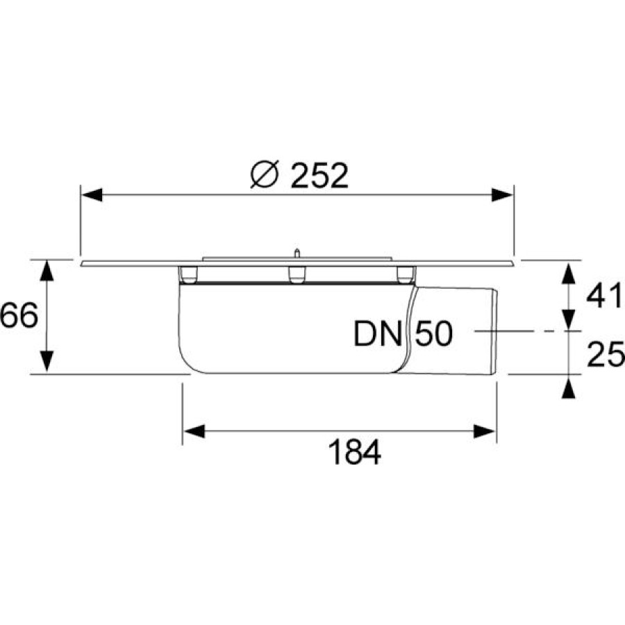 Сифон Tece Drainpoint S 3601401