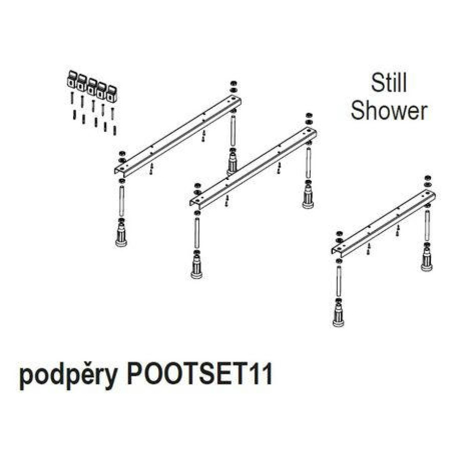 Ножки для ванны Riho POOTSET11 (207098)