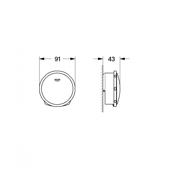 Встраиваемая часть вентиля Grohe Talentofill 19952000