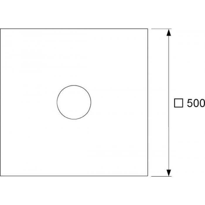 Гидроизоляционная пленка EPDM Tece Drainpoint S 3690006
