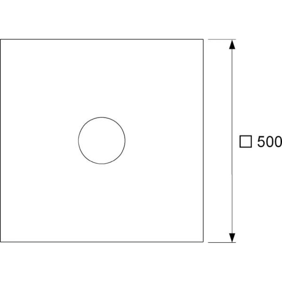 Гидроизоляционная пленка EPDM Tece Drainpoint S 3690006