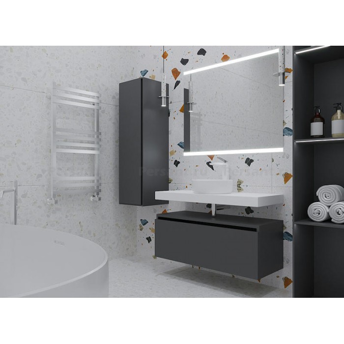 Столешница под раковину Boheme Armadi Art Flat 100 869-100 Белая