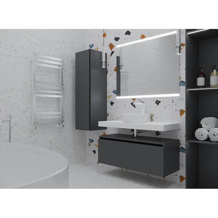 Столешница под раковину Boheme Armadi Art Flat 100 869-100 Белая