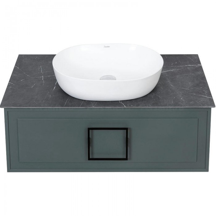 Столешница под раковину La Fenice Granite 100 FNC-03-VS03-100, черный мрамор
