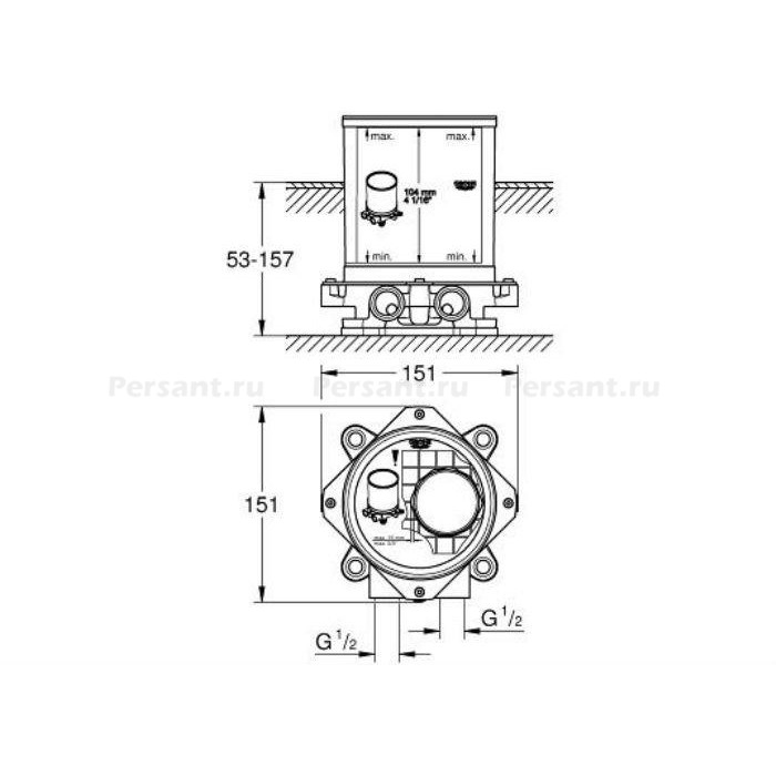 Внутренняя часть смесителя Grohe 45984001