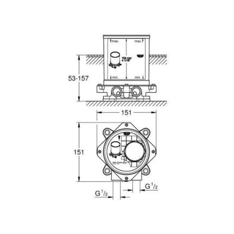 Внутренняя часть смесителя Grohe 45984001