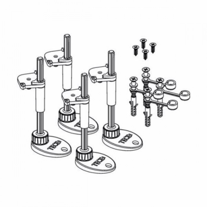 Комплект опор (4 шт) для сифонов Tece Draintpoint S 3690007