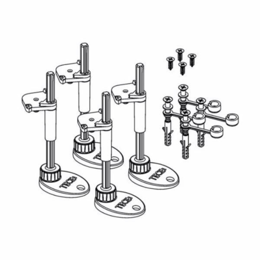 Комплект опор (4 шт) для сифонов Tece Draintpoint S 3690007