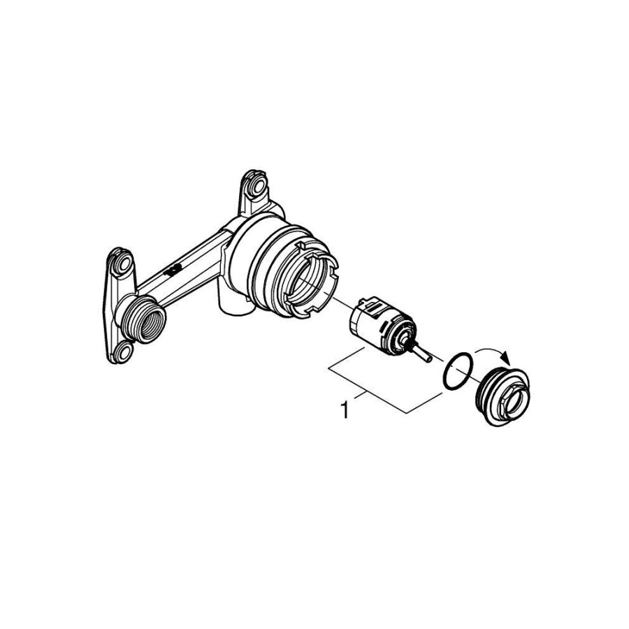 Внутренняя часть смесителя Grohe Eurodisc 23429000