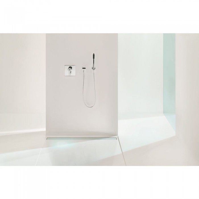 Решетка Tece TECEdrainline 601091 100 стекло белое