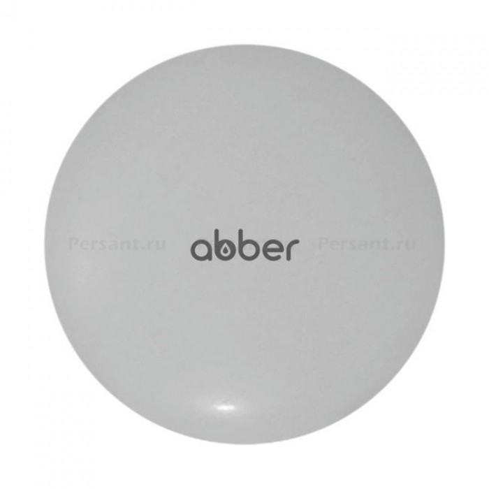 Накладка на слив для раковины Abber AC0014MLG светло-серая матовая