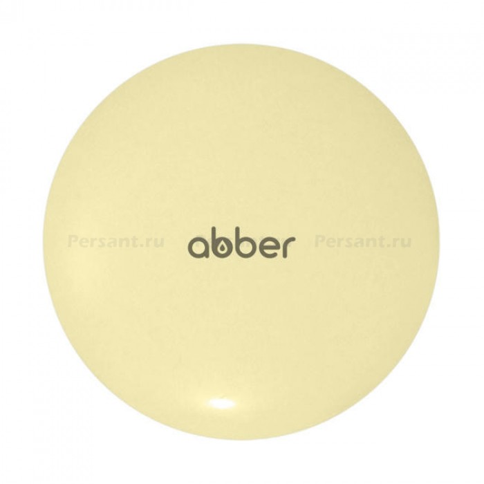 Накладка на слив для раковины Abber AC0014MY желтая матовая