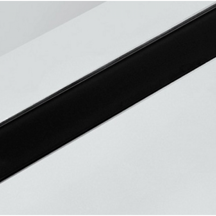Решетка AlcaPlast GL1204-850 стекло черное