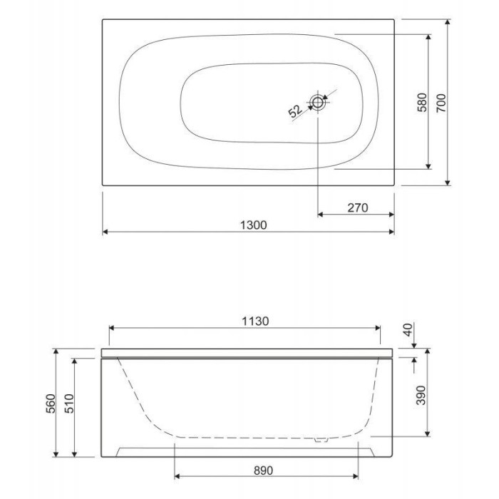 Передняя панель Cezares ECO 160 EMP-160-SCR