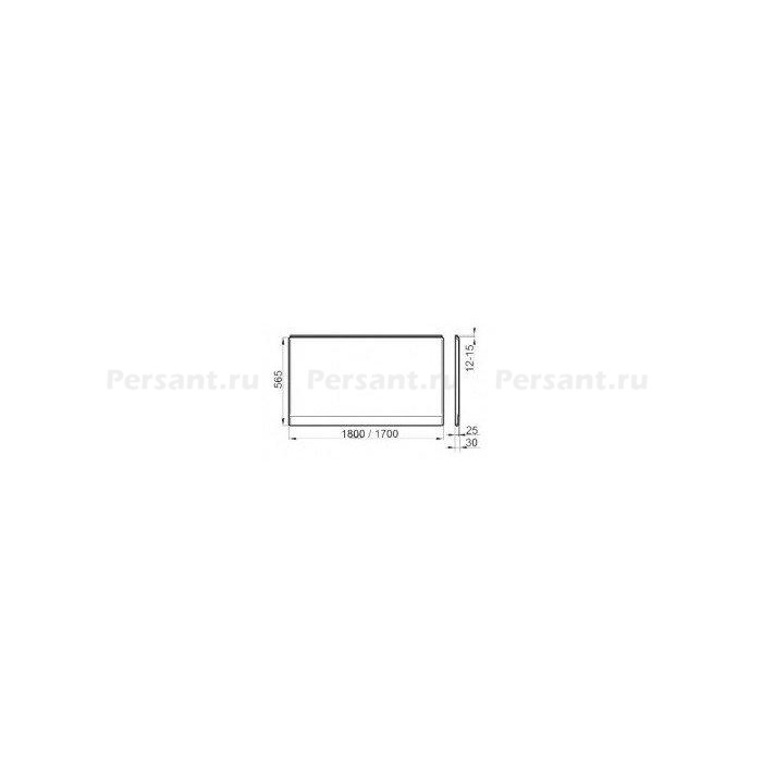 Передняя панель Ravak A U 180 см белая CZ001Y0A00