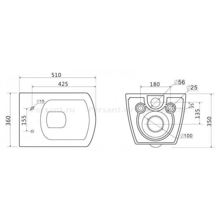 Сиденье BelBagno CARINA BB1077SC