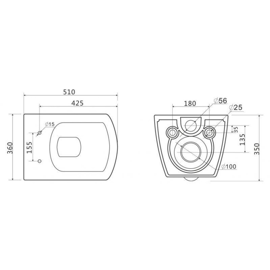 Сиденье BelBagno CARINA BB1077SC