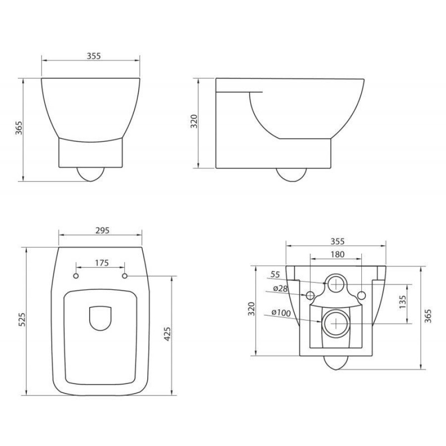 Сиденье для унитаза BelBagno Lago BB128SC