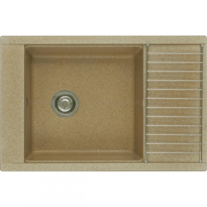 Кухонная мойка Aquaton Делия 78 1A715132DE220 песочный