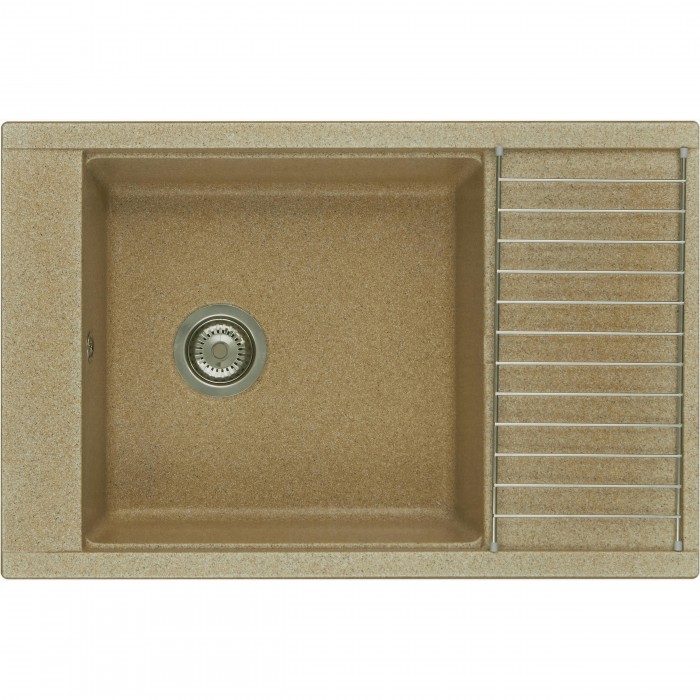 Кухонная мойка Aquaton Делия 78 1A715132DE220 песочный