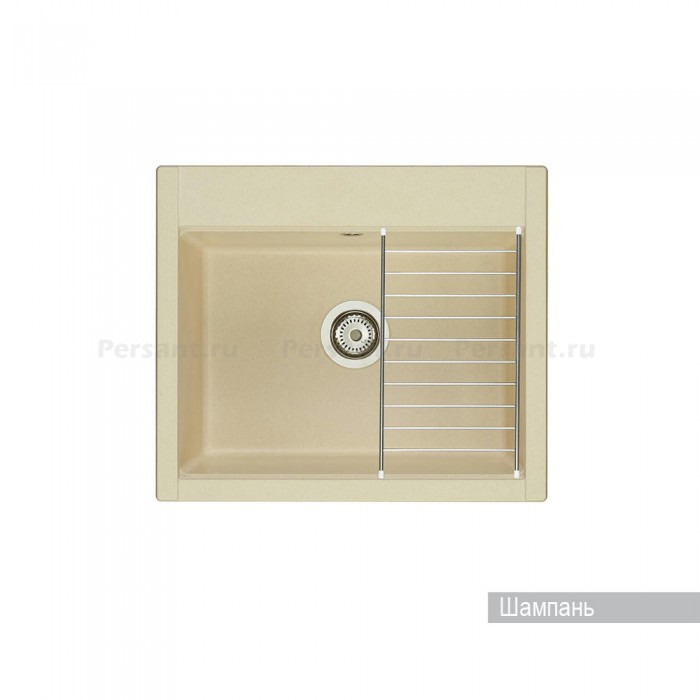 Кухонная мойка Aquaton Делия 60 1A715232LD290 шампань
