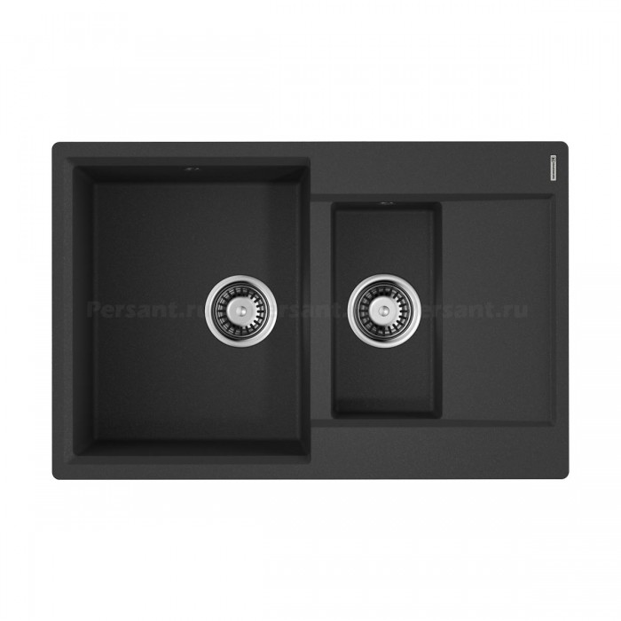 Кухонная мойка Omoikiri Daisen 78-2-BL Artgranit/черный 4993334
