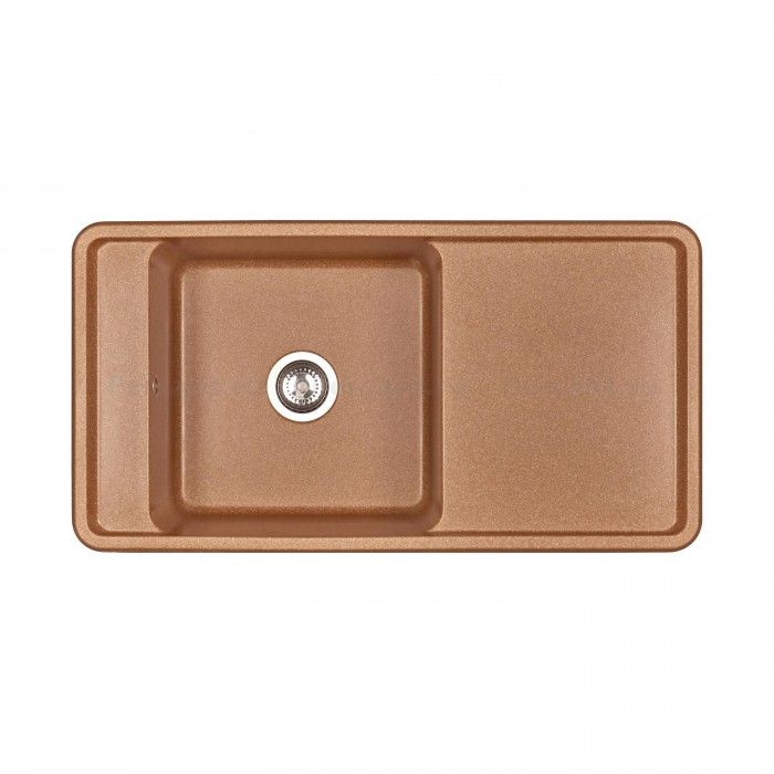 Мойка для кухни Aquaton Беллис 1A725132BS270 97 см терракотовый